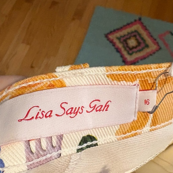 New Lisa Says Gah Robyn jeans in buon appetito print - Picture 10 of 12